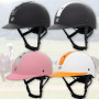 49-58cm Summer Ultra Light Children's Equestrian Helmet Riding Helmet Knight Hat Removable Brim Speed Helmet Horse Riding Acc
