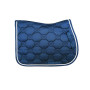 Saddle Pad All Purpose Horse Riding Sweat Absorbent Cover Blends Mat Performance Equestrian Event Equipment Navy blue