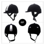 LOCLE Equestrian Horse Riding Helmet Breathable Durable Safety Half Cover Horse Rider Helmets For Men Women Children 52-62cm