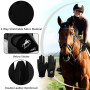 Equestrian Horses Glove Horse Riding Gloves Women Anti Slip Bike Full Finger Outdoor Sports Equipment Black Purple