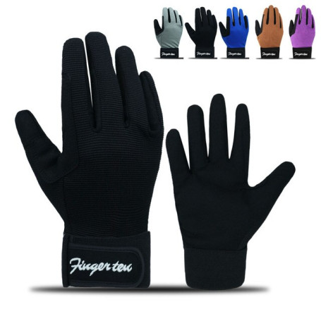 Waterproof Outdoor Sport Cycling Gloves Full Finger Kids Riding Horse Glove Motorcycle Riding Bicycle Boys Girls Drop Shipping