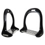 1 Pair Stirrups Horse Riding Equipment Stainless Steel Alloy Aluminum Thickening Non-slip Equestrian For Horse Saddle Pedal