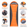 Lixada Ultralight Sleeping Bag for Adult Winter Camping Warm Sleeping Bag Waterproof for Camping Hiking Travel Outdoor Adventure