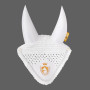 Cavassion High quality Navy Horse Ear Cover embrodery White color horse ear taking care mask black color equestrian equipment
