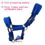horse halter with zinc diecasting buckles.6MM thick webbing with soft cushion(BLT2008)