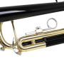 Trumpet Bb Flat Brass Tube Body With Mouthpiece Straps Gloves Musical Instrument Accessories For Beginners