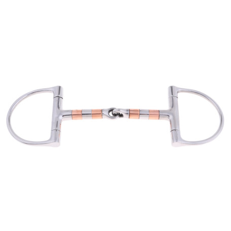 Draft Horse 5'' Stainless Steel D-ring Snaffle Equestrian Equipment Supplies Horse Riding Gear