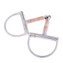 Draft Horse 5'' Stainless Steel D-ring Snaffle Equestrian Equipment Supplies Horse Riding Gear