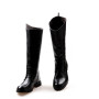 New Horse Riding Boots For Women Men Waterproof Leather Long Boots Black Brown Knee High Boots Vintage Horseback Rider Shoes