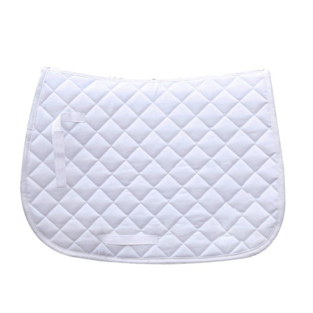 white and black Saddle Cloth excelsior multipurpose saddle pad for  Horse DIY saddle pad Logo can be customized