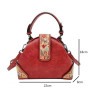 Retro Embroidery Luxury Handbags Women Bags Designer New Versatile Classic Chinese Style Lady Leather Tote Shoulder Bags