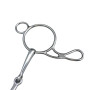 12.5cm Gag Bit Stainless Steel Horse Bit Jointed Mouth Horse Equipment