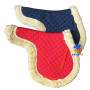 horse saddle pad,300 gram polyester.Double rope piping.velcro handstrap(SPD0000)