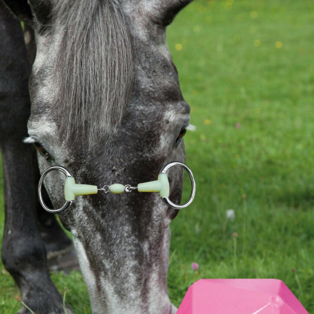 Ultralight Horse Bit Mouth Horse Training Equestrian Accessories Stainless Steel for Horse Riding Draft Horses Mules