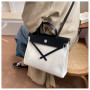 Canvas Kelly Bag Handbags Simple Elegant Fashion Classic Bag Women's New Large Capacity Women's Handbag