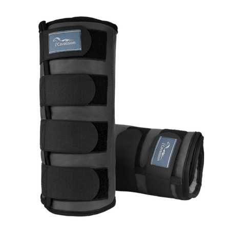 Cavassion Equestrian Horse Ice Compress Legshardness Professional preventing swelling Bandage legguard