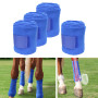 4pcs Soft Fleece Horse Leg Wraps Protect Bandage For Equestrian Riding Racing Accessories Protection Equipment 250x12cm