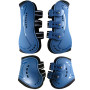 Free shipping horse tendon boots horse fetlock boots PU hard shell neoprene padding inside elastic belt.No.8