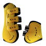 Free shipping horse tendon boots horse fetlock boots PU hard shell neoprene padding inside elastic belt.No.8