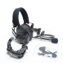 FCS AMP HeadSet Tactical Headphone Head & Helmet-Mounted Pickup Noise Reduction Military Aviation Communication Headphone