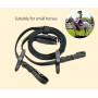 Hot Sale High Quality Outdoor Equestrian Horse Riding Halter, Durable Cattlehide Small Horse Halter