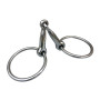 Stainless Steel Ring Snaffle Bit 11cm Pony Bits Horse Equipment