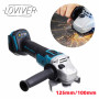 LOVIVER 125mm/100mm Cordless Electric Angle Grinder Grinding Cutting Machine Power Tool For 18V Battery Home DIY