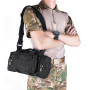 Hiking Outdoor Waist Bag 600D Waterproof Oxford Climbing Shoulder Bags Military Tactical Fishing Camping Pouch Bag Mochila Bolsa