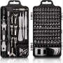 WOZOBUY 135 in 1 Precision Screwdriver Set DIY Repair Tools Kit to Fixing Phone Laptop PC Watches Glasses and Other Electronics,