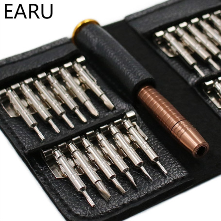 Screwdriver Set 25 in 1 Hex Torx Multifunctional Opening Repair Tool Set Kit Precision Screwdriver For Phones Tablet PC Laptop