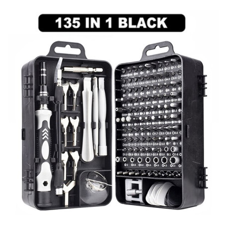 Screwdriver Set 135 In 1 Precision Screwdriver Set Hand Tool Set Repair Tools Kit Multitool Magnetic Screwdriver S2 Steel Tool