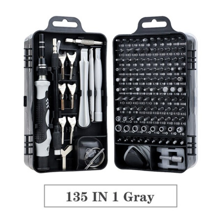 135/25 In 1 Screwdriver Set Hand Tool Multifunctional Precision Screwdriver Magnetic Mini Screwdriver Bits Multitool New Arrival