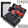 115/170 In 1 Screwdriver Set S2 Magnetic Precision Torx Hex Phillips Screw Driver Kit Electronic Phone Watch Repair Hand Tools
