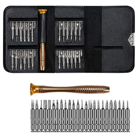 Precision Screwdriver Set,140PCS Repair Tool Kit with 118  Bits Magnetic Screwdriver Set for Computer,Laptop,Phone Etc.
