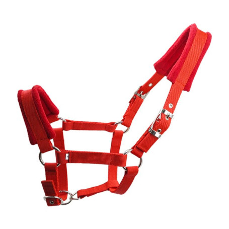 Protective Adjustable Strap Horse Halter Practical Riding Equipment Multiple Sizes Fleece Padded Accessories Outdoor Sports