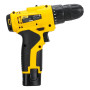 DELI 12V Lithium-ion Cordless Drill 10mm Chuck Capacity Two-gear Speed Regulation 1500mAh Large-capacity Battery