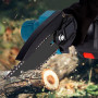 6 Inch Brushless Chainsaw Cordless Rechargeable Mini Electric Chainsaw Handheld Pruning Saw Cutting Tool For Makita