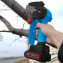 4 Inch Mini Electric Chain Saw Cordless Handheld Pruning Saw Woodworking Electric Saw Cutting Tool With Lithium Battery