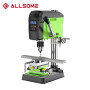 Allsome Brushless Drilling Machine 400w Cast Iron Benchtop Drill Press with Laser Alignment & Work Light 1.5-13mm BG-516809