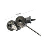 Electric Drill Plate Cutter Attachment Metal Sheet Cutter Tool Free Cutting Tool Nibbler Sheet Metal Cut Plate Punch Scissor Kit