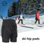 Outdoor Sports Skiing Shorts Hip Pad Protector Armor Hip Butt Protection Padded Motorcycle Pants Ski Snowboard Skate Shorts