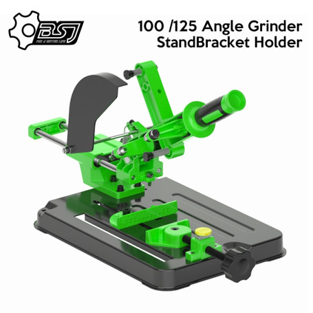 Upgrade Angle Grinder Stand Bracket Holder Metal Cutting Machine Support Power Tools Accessories for 100 and 125 Angle Grinder