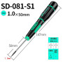Precision Screwdriver Pro'sKit SD-081 Series Single Multi-Purpose for Repair Iphone Cellphone PC Small Electronic Products Tool
