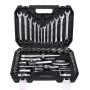 Hand Tool Sets Ratcheting Combination Wrench Set Socket Metric Cr-V Universal Key Wrench Tool Box Car Mechanical Workshop Tools