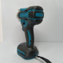 2 IN 1 Brushless Cordless Electric Impact Wrench 1/2 inch   Screwdriver Socket Power Tools  Compatible for Makita 18V Battery