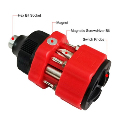 13 in 1 Ratcheting Multi Bit Tip Driver Screwdriver Combination Tool Outdoor set car portable screwdriver