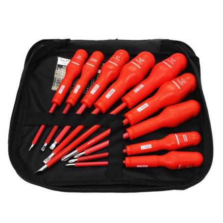 SONGJIATE Extra Long Slotted and Phillips Screwdriver with Plum Blossom 500mm