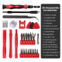 KINDLOV Screwdriver Set 138 In 1 Magnetic Torx Phillips Screw Bit Kit With Electrical Driver Remover Wrench Repair Phone PC Tool