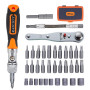 38-In-1 Labor-Saving Ratchet Screwdriver Set MultiTools Household Combination Toolbox Hardware screw Hand Tools Socket Wrench