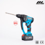 18V Brushless Cordless Hammer Drill Demolition Hammer Rechargeable Power Tool  Electric Drill Rotary For Makita 18V Battery